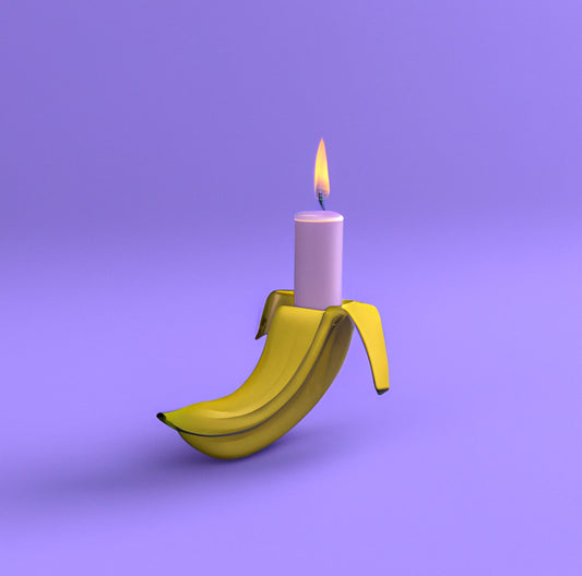 banana candle