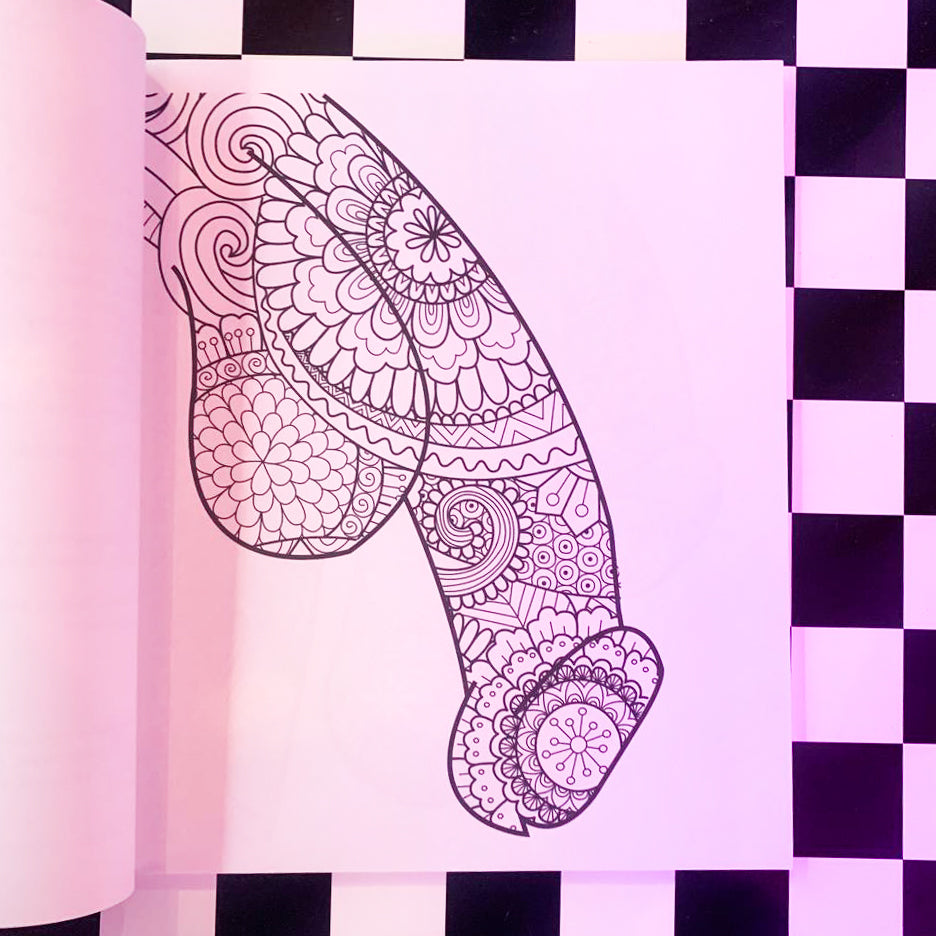 Penis Colouring Book