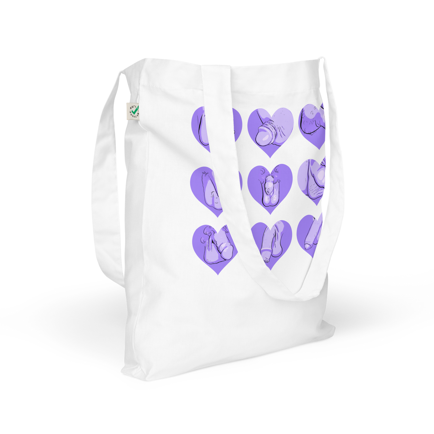 Phallic Design Tote Bag